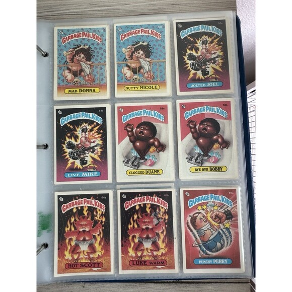 Lot 1985-1986 GPK Garbage Pail Kids Series Set Collectors 300+ Cards Topps - Picture 7 of 16